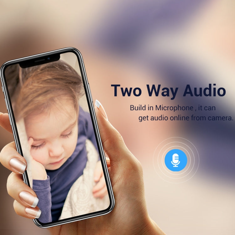 ESCAM PT211 Motion Detection & Tracking 2MP Sound Alarm Cloud Storage Two-way Audio Night Vision WiFi Camera, EU Plug, US Plug, UK Plug, AU Plug SUNSKY
