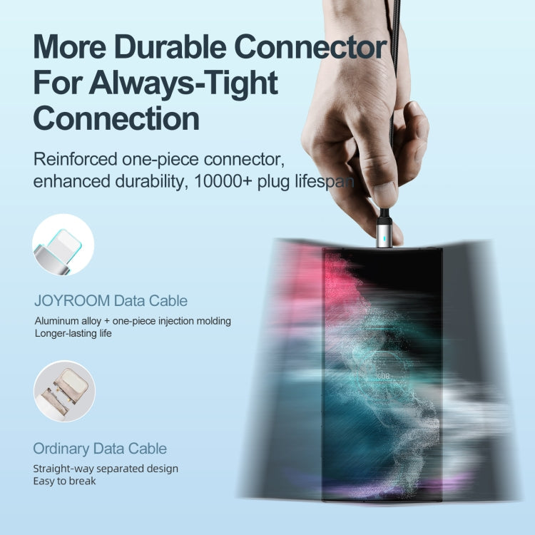 JOYROOM S-UC027A10 Extraordinary Series 3A USB-A to USB-C / Type-C Fast Charging Data Cable, Type-C, 1.2m SUNSKY