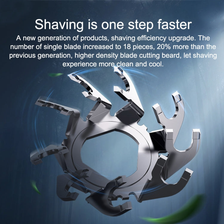 Original Xiaomi Mijia Electric Shaver S101 with 3 Cutter Head IPX7 Waterproof, S101(Grey), S101(Blue) - Shello's Creative Boutique