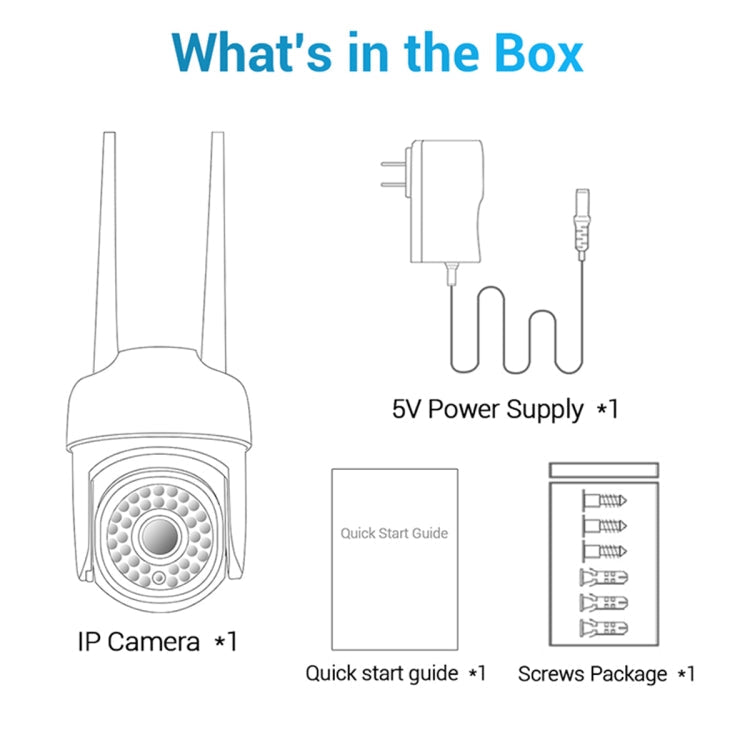 ESCAM PVR007 3MP Smart HD WiFi Camera Support Full Color Night Vision / Motion Detection / Sound Alarm / TF Card, PVR007 SUNSKY