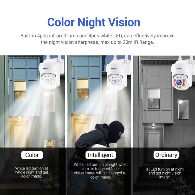 ESCAM TV114 4MP WiFi Camera Support Two-Way Voice & Night Vision & Motion Detection, EU Plug, US Plug, UK Plug, AU Plug SUNSKY