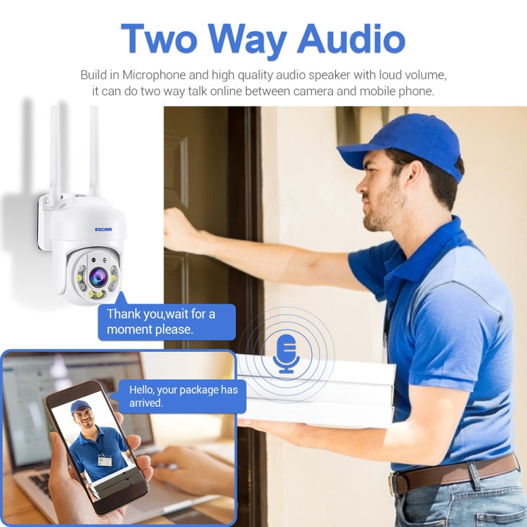 ESCAM TV114 4MP WiFi Camera Support Two-Way Voice & Night Vision & Motion Detection, EU Plug, US Plug, UK Plug, AU Plug SUNSKY