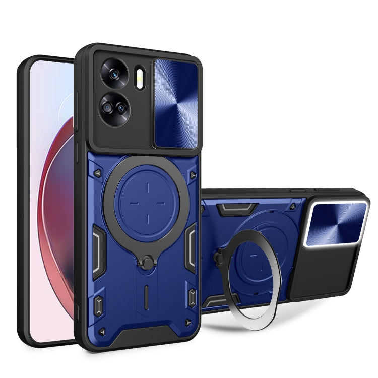 CD Texture Sliding Camshield Magnetic Holder Phone Case, For Honor X7b, For Honor X5 Plus, For Honor X9b, For Honor 90 Lite 5G - Shello's Creative Boutique