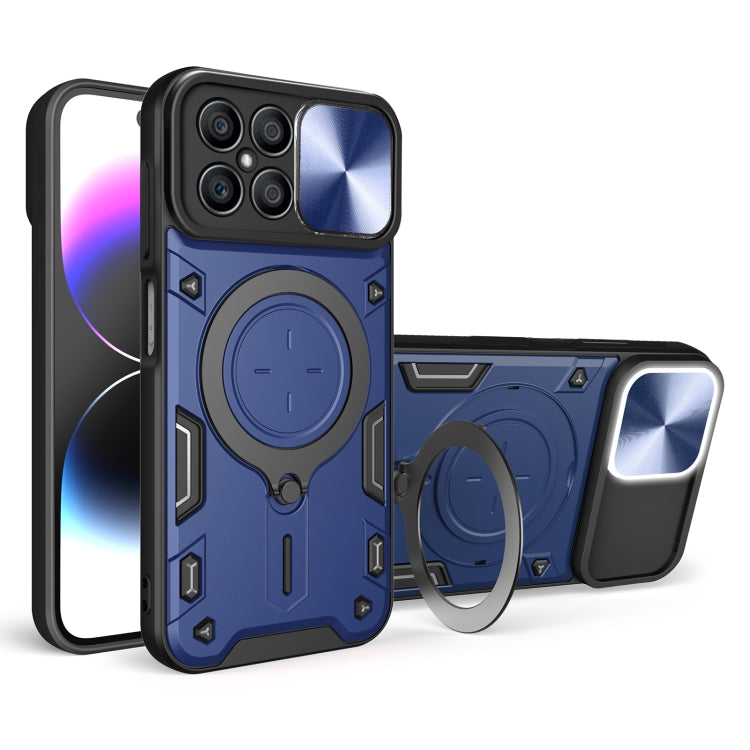 CD Texture Sliding Camshield Magnetic Holder Phone Case, For Honor X8 5G / X6 4G, For Honor X8 4G - Shello's Creative Boutique