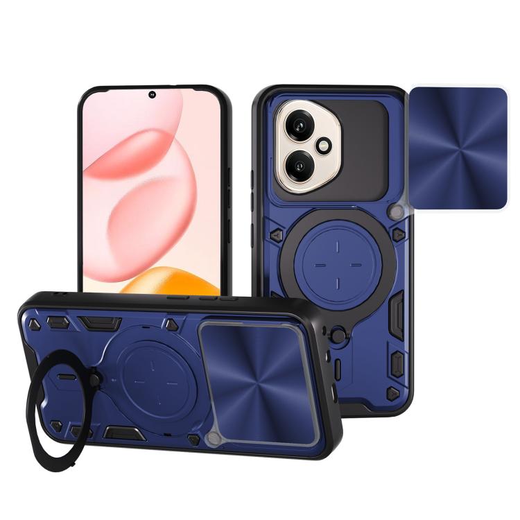 CD Texture Sliding Camshield Magnetic Holder Phone Case, For Honor 400 Pro Global 160.8mm, For Honor 400 Lite Global, For Honor 400 Global 156.5mm, For Honor Magic7 Pro - Shello's Creative Boutique