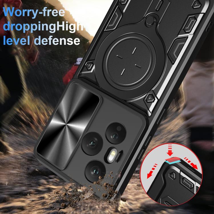 CD Texture Sliding Camshield Magnetic Holder Phone Case, For Honor 400 Pro Global 160.8mm, For Honor 400 Lite Global, For Honor 400 Global 156.5mm, For Honor Magic7 Pro - Shello's Creative Boutique