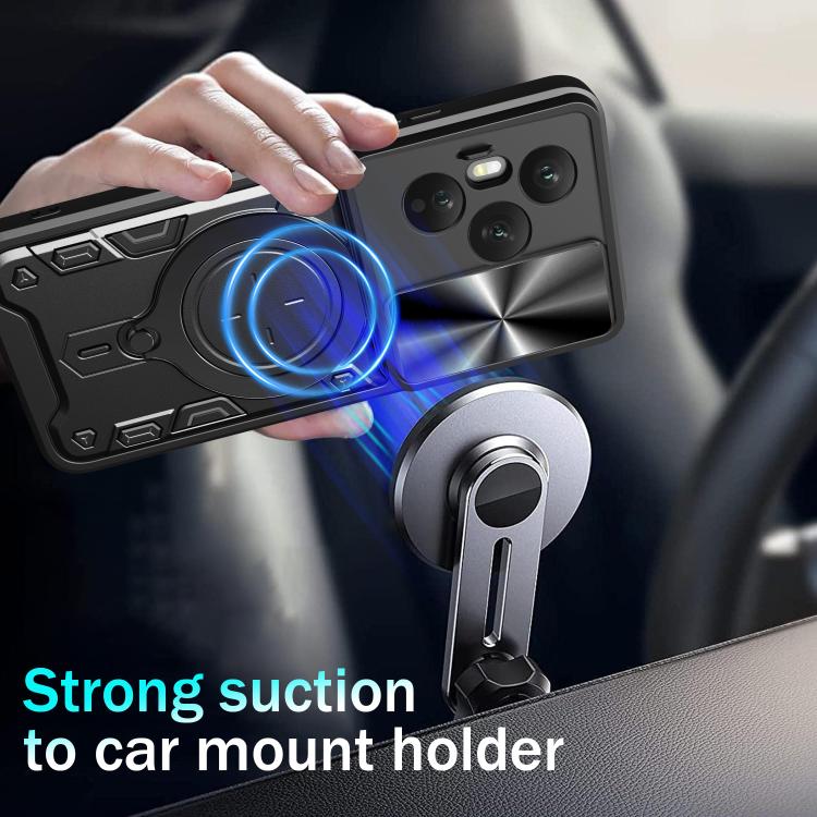 CD Texture Sliding Camshield Magnetic Holder Phone Case, For Honor 400 Pro Global 160.8mm, For Honor 400 Lite Global, For Honor 400 Global 156.5mm, For Honor Magic7 Pro - Shello's Creative Boutique