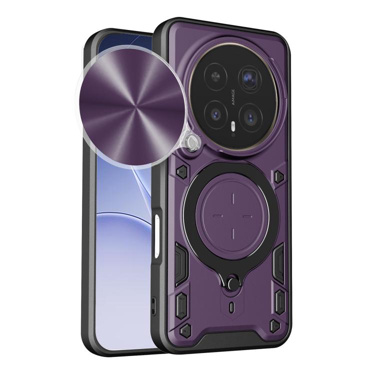 CD Texture Sliding Camshield Magnetic Holder Phone Case, For Honor 600 Smart 5G, For Honor 600 / 600 Pro Global, For Honor 600 Lite Global, For Honor Magic8 Pro 5G