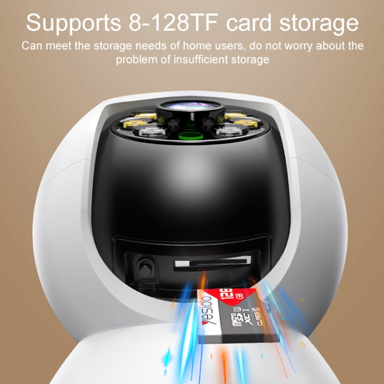 Yesido KM11 3.0MP Full Color Day and Night Smart 2.4G WIFI Camera, UK Plug SUNSKY