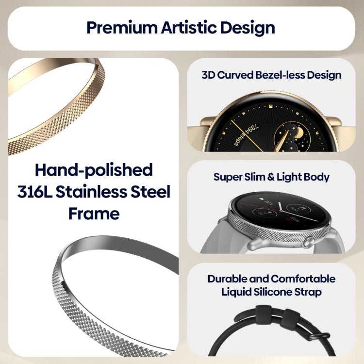 Zeblaze GTR 3 Pro 1.43 inch Screen Voice Calling Smart Watch, Support Heart Rate / Blood Pressure / Blood Oxygen Shello's Creative Boutique