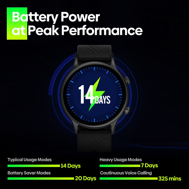 Zeblaze Btalk 2 Lite 1.39 inch Screen IP68 Smart Watch Supports Voice Calling / Health Monitoring - Shello's Creative Boutique