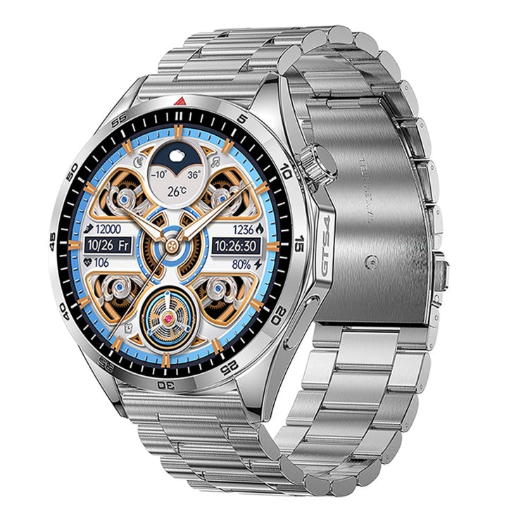 GTS4/LT09 1.5 inch IP67 Fitness Wellness Smart Watch Support Bluetooth Call / Sleep / Blood Oxygen / Heart Rate Health Monitor, Silicone Strap, Steel Strap Shello's Creative Boutique