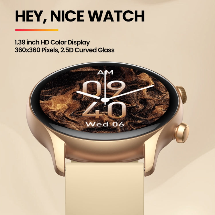 Zeblaze Btalk 3 Plus 1.39 inch Screen Fitness & Wellness Smart Watch Supports Voice Calling - Shello's Creative Boutique