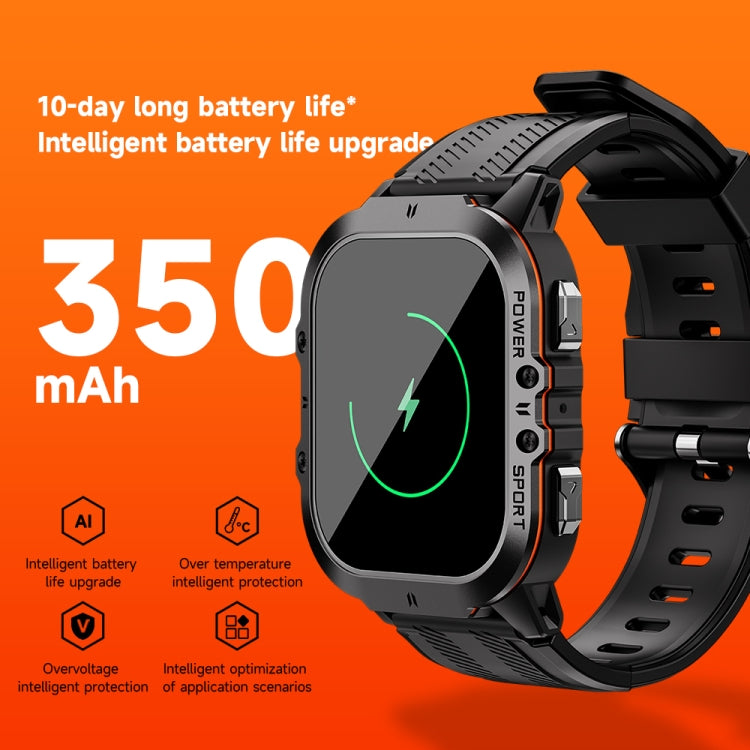 LEMFO C26 1.96 inch Sport Smart Watch, Support Bluetooth Call / Message Notification / Heart Rate / Blood Pressure Health Monitor Shello's Creative Boutique