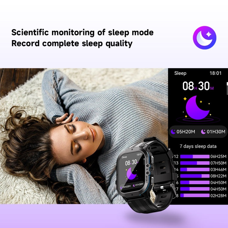 LEMFO C26 1.96 inch Sport Smart Watch, Support Bluetooth Call / Message Notification / Heart Rate / Blood Pressure Health Monitor Shello's Creative Boutique