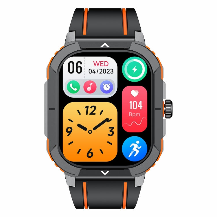 LEMFO HK56 2.06 inch BT5.3 IP68 Sport Smart Watch, Support Bluetooth Call / Message Notification / Heart Rate / Blood Pressure Health Monitor - Shello's Creative Boutique