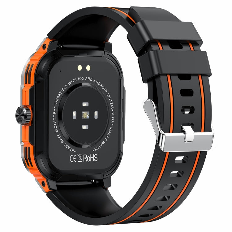 LEMFO HK56 2.06 inch BT5.3 IP68 Sport Smart Watch, Support Bluetooth Call / Message Notification / Heart Rate / Blood Pressure Health Monitor - Shello's Creative Boutique
