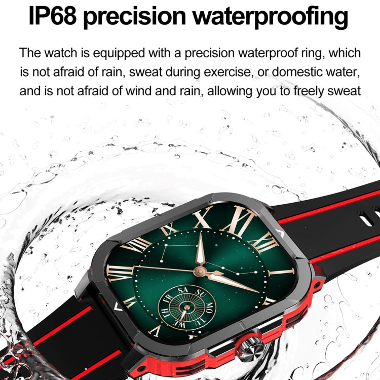 LEMFO HK56 2.06 inch BT5.3 IP68 Sport Smart Watch, Support Bluetooth Call / Message Notification / Heart Rate / Blood Pressure Health Monitor - Shello's Creative Boutique