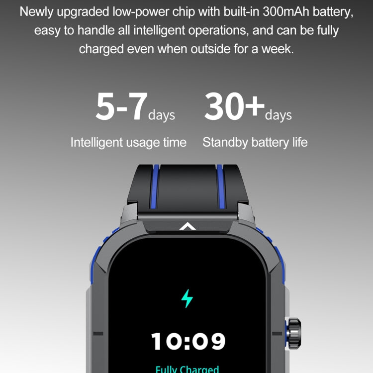 LEMFO HK56 2.06 inch BT5.3 IP68 Sport Smart Watch, Support Bluetooth Call / Message Notification / Heart Rate / Blood Pressure Health Monitor - Shello's Creative Boutique