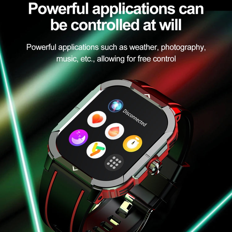 LEMFO HK56 2.06 inch BT5.3 IP68 Sport Smart Watch, Support Bluetooth Call / Message Notification / Heart Rate / Blood Pressure Health Monitor - Shello's Creative Boutique