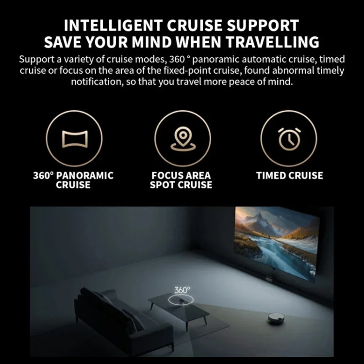 Original Xiaomi Smart Camera C700 4K 360 Viewing Angle Full-Color Night Vision AI Camera, US Plug SUNSKY