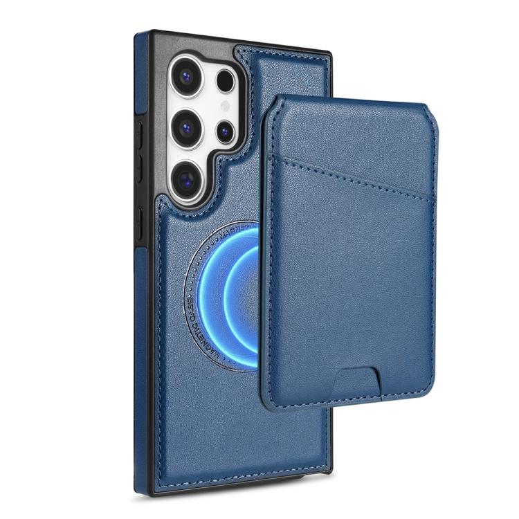 Skin Feel Detachable Card Bag Magsafe Phone Case, For Samsung Galaxy S23 Ultra 5G, For Samsung Galaxy S23+ 5G, For Samsung Galaxy S23 5G, For Samsung Galaxy S20 FE 5G SUNSKY