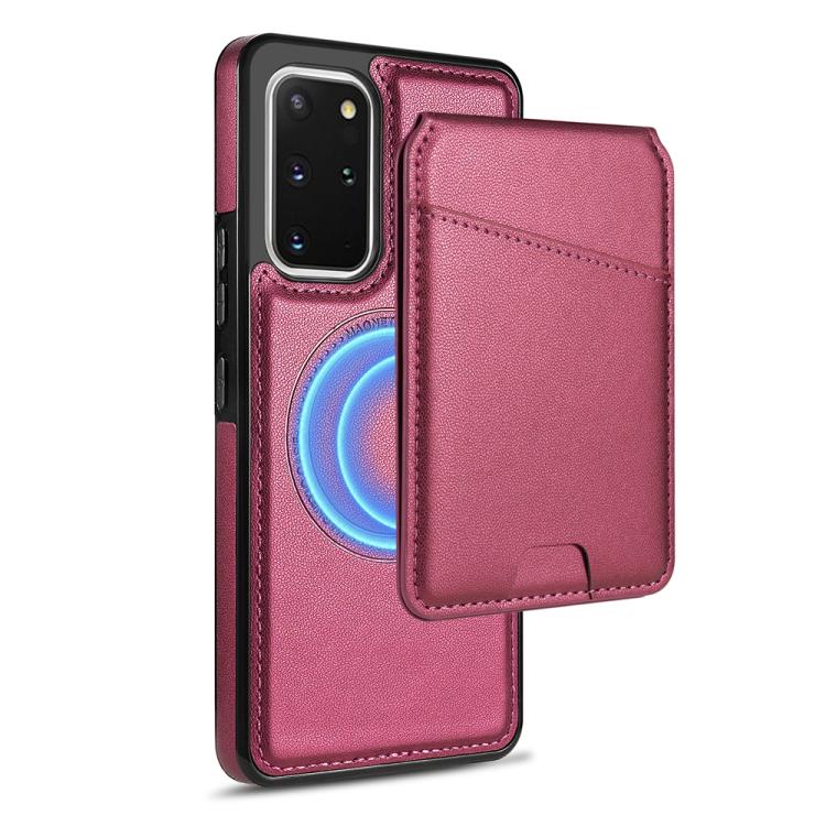 Skin Feel Detachable Card Bag Magsafe Phone Case, For Samsung Galaxy S23 Ultra 5G, For Samsung Galaxy S23+ 5G, For Samsung Galaxy S23 5G, For Samsung Galaxy S20 FE 5G SUNSKY