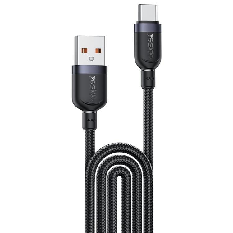 Yesido 3A USB to Type-C Fast Charging Cable, 0.3m, 1.2m, 2m, 3m - Shello's Creative Boutique