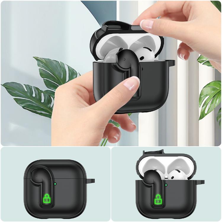 Colorful Lock Earphones Protective Case, For AirPods 4, For AirPods Pro 2 - Shello's Creative Boutique
