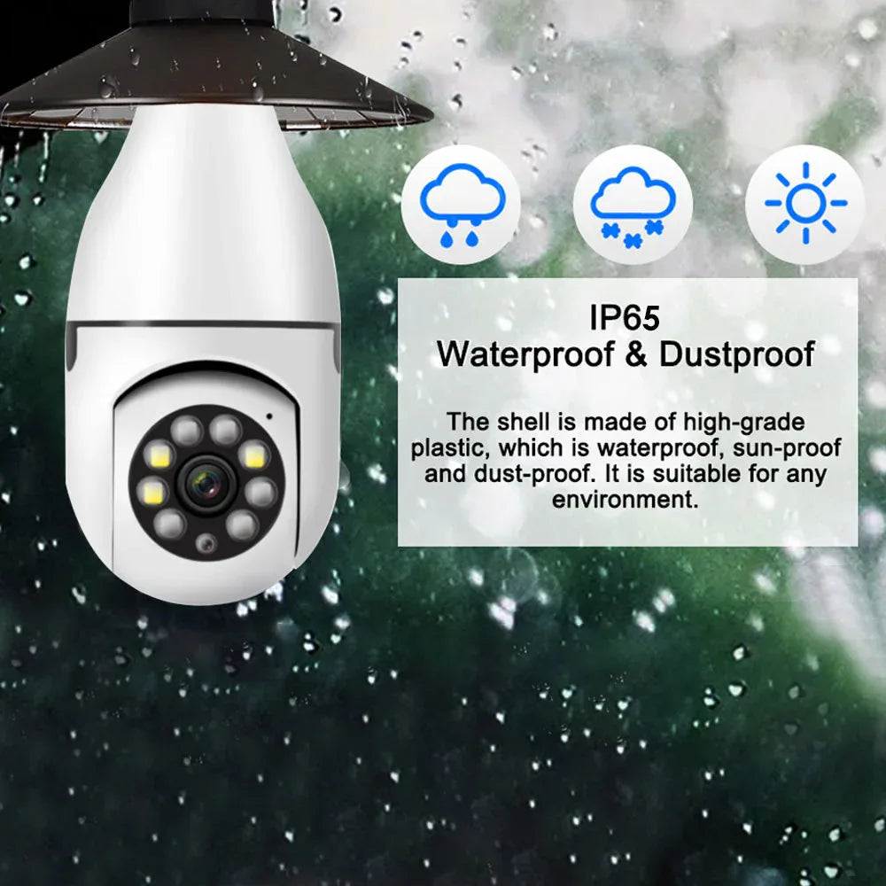 2.4G/5G Single-Band Dual-Band Wireless WIFI Light Head Small Yellow Man Camera: Security with a Touch of Fun - Shello's Creative Boutique