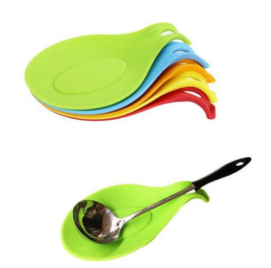 Kitchen Tools Accessories Silicone Spoon Mat,Spatula European Style Spoon Pad eprolo