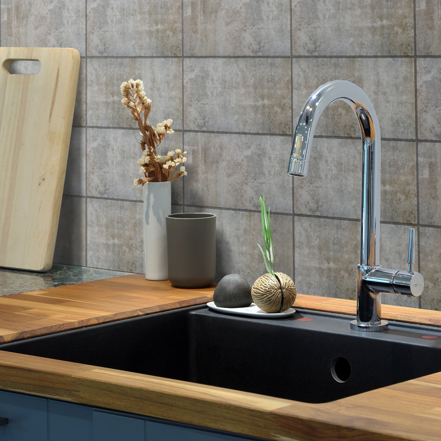 Funlife City Lights Thickened Brick Stickers American Retro Kitchen And Bathroom Wall Waterproof And Stain-Resistant Stickers