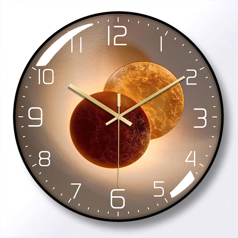 12-Inch Silent Wall Clock Living Room Quartz Clock eprolo