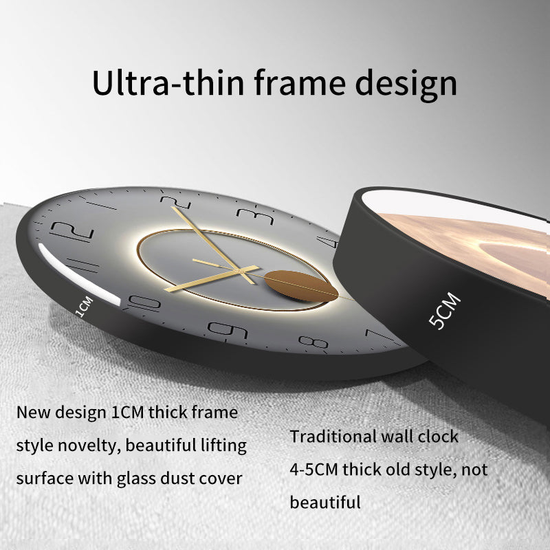 12-Inch Silent Wall Clock Living Room Quartz Clock eprolo