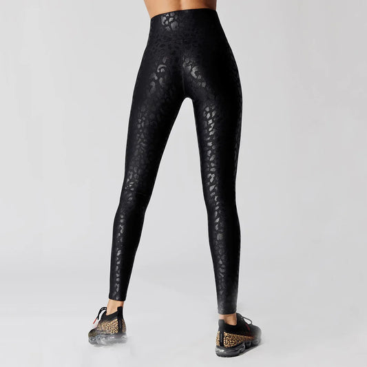 Leopard Leggings Women Yoga Pants High Waist Sports Tights - Shello's Creative Boutique