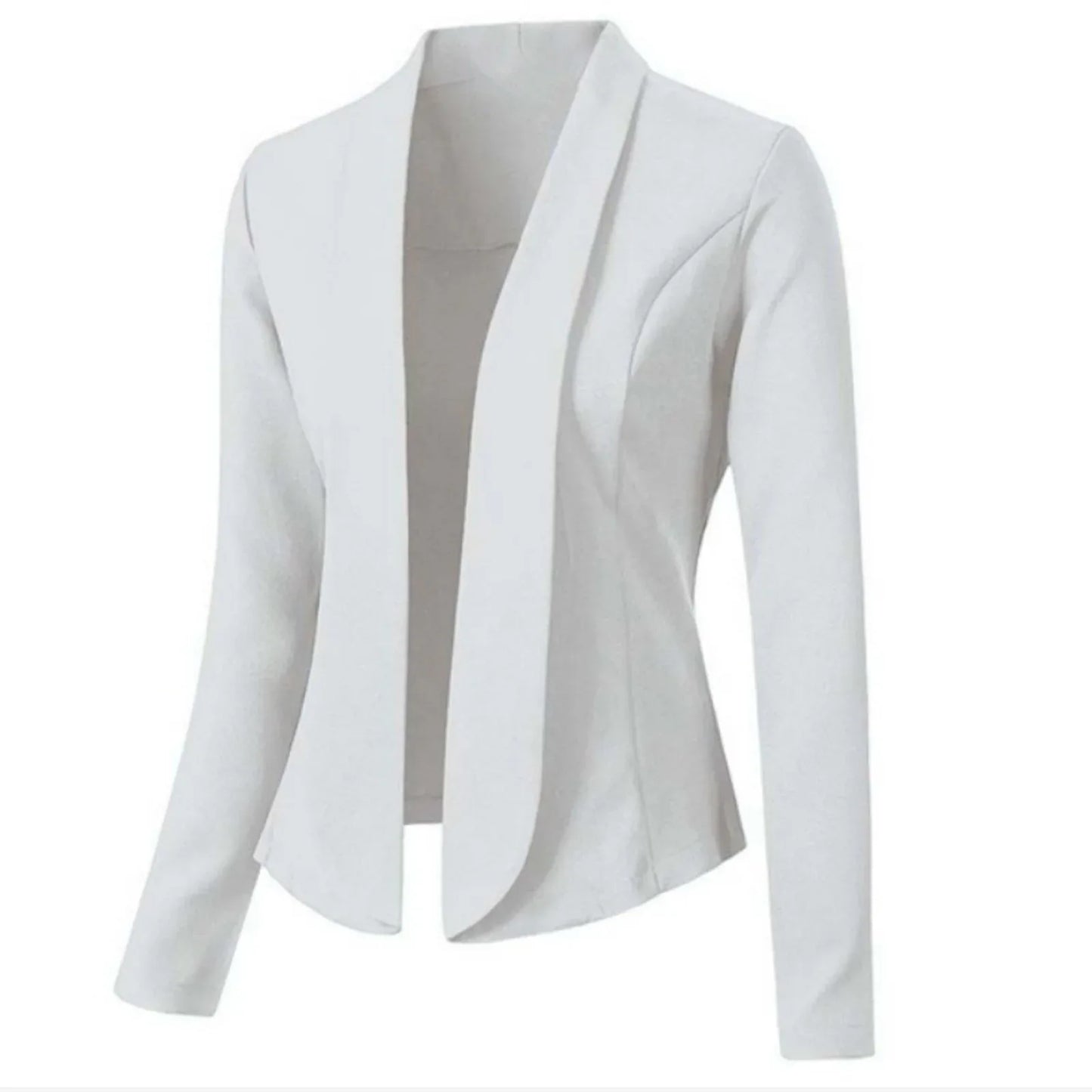 Blazers Women Fashion Solid Tops Long Sleeve Jacket Ladies Office Wear - Shello's Creative Boutique