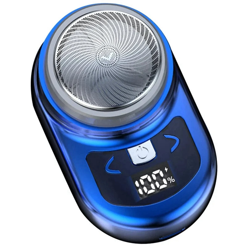 Portable Electric Shaver Pocket Shaving For Men Mini Beard Shaver LCD Power Display Rechargeable Travel Home Shaver Easy Install eprolo