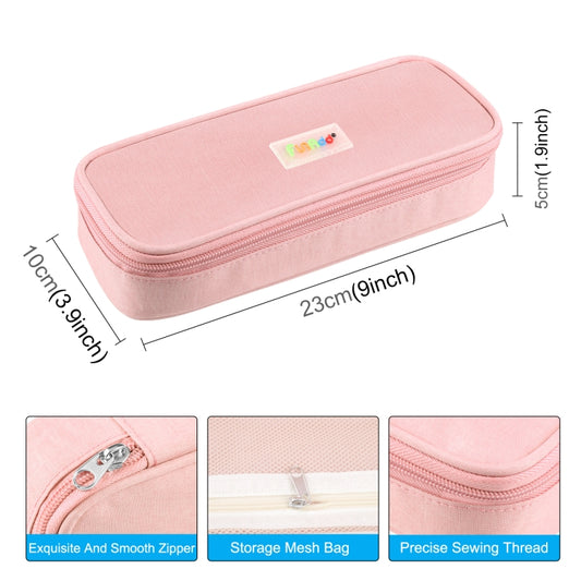 FunAdd Pencil Case Cosmetic Storage Organizer Bag, Size: 235 x 105 x 50mm, 235 x 105 x 50mm