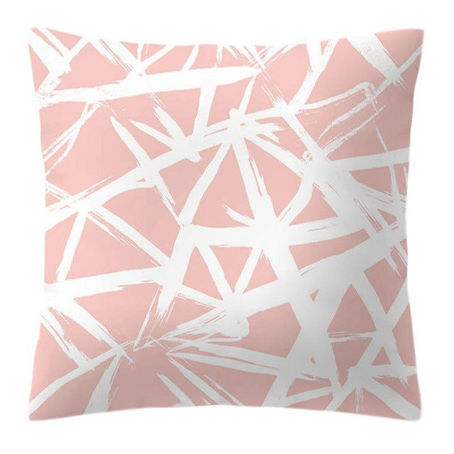 Rose Gold Pineapple Glitter Pillow Case - Glamorous 45x45cm Cushion Cover