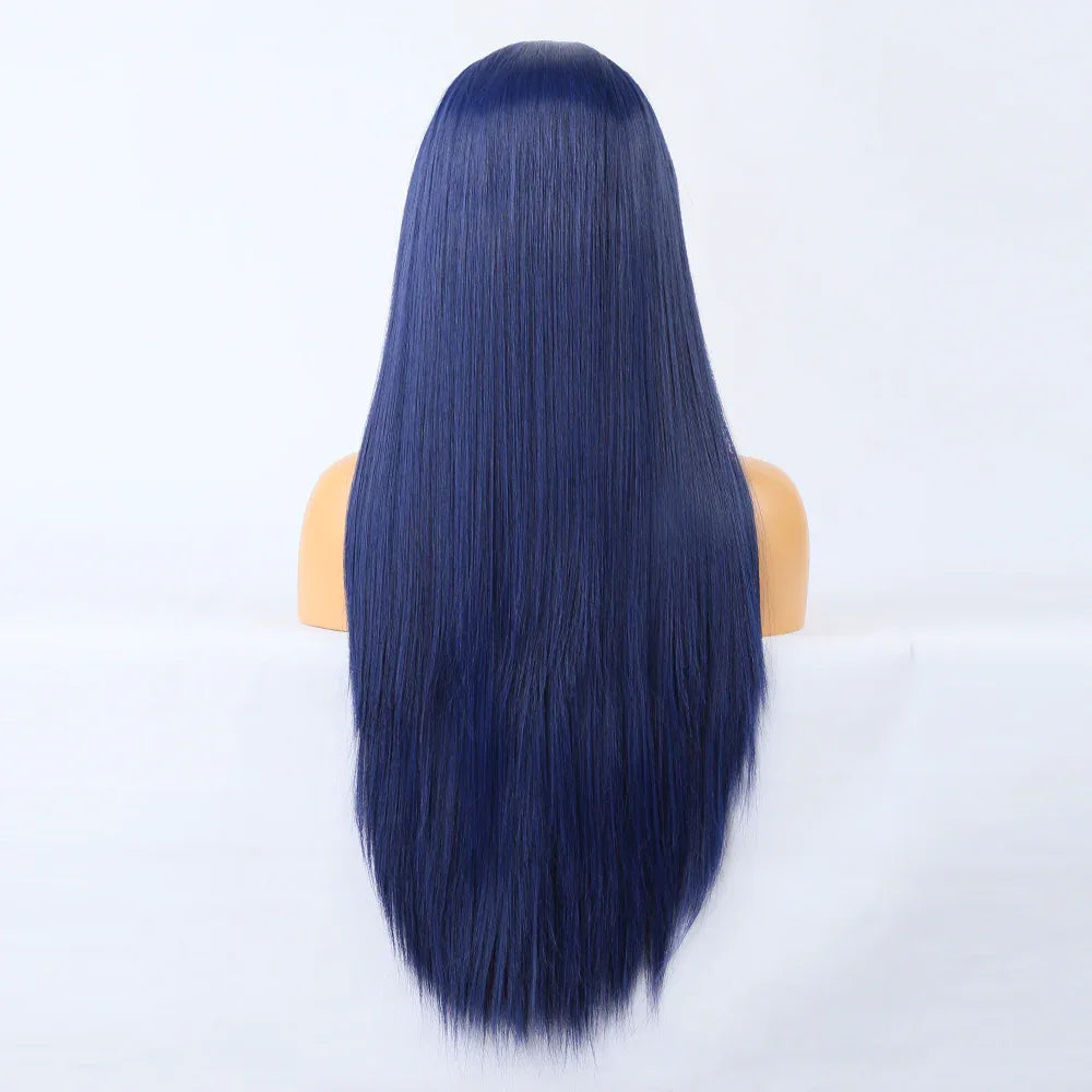 Bone Straight Lace Front Wig - Glueless Transparent Lace Human Hair - Shello's Creative Boutique