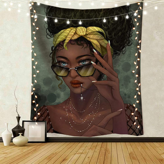 Tapestry Home Bohemian Tapestry Room Decoration African Women Cloth Decorative Cloth Tapestry eprolo