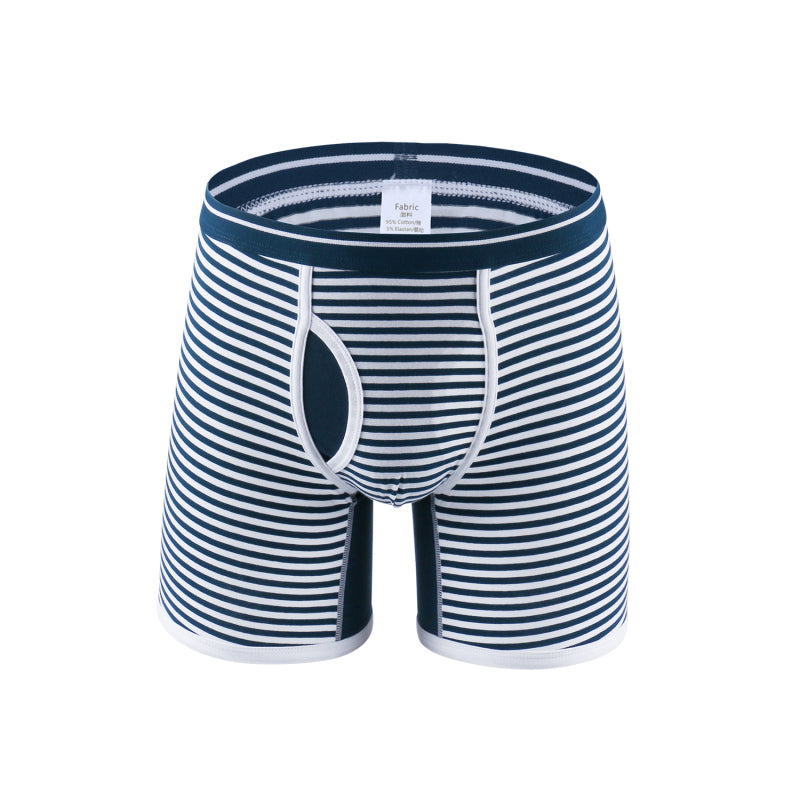 Men's Stretch Stripe Knit Boxer Briefs Shello's Creative Boutique