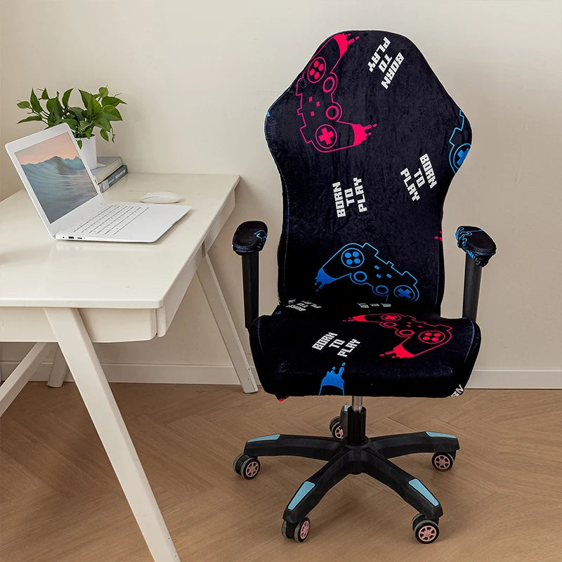 Gaming Chair Cover Elastic Dustproof Home Office Computer Chair E-Sports Swivel Chair Protect Dust Covers Armchair Slipcovers eprolo