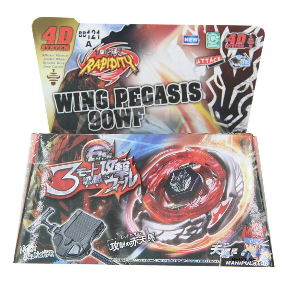 Children Toys SPINNING TOP Metal Fusion BB121B L-DRAGO GUARDIAN S130MB 4D System - STARTER SET WITH LAUNCHER Children Toys Shello's Creative Boutique
