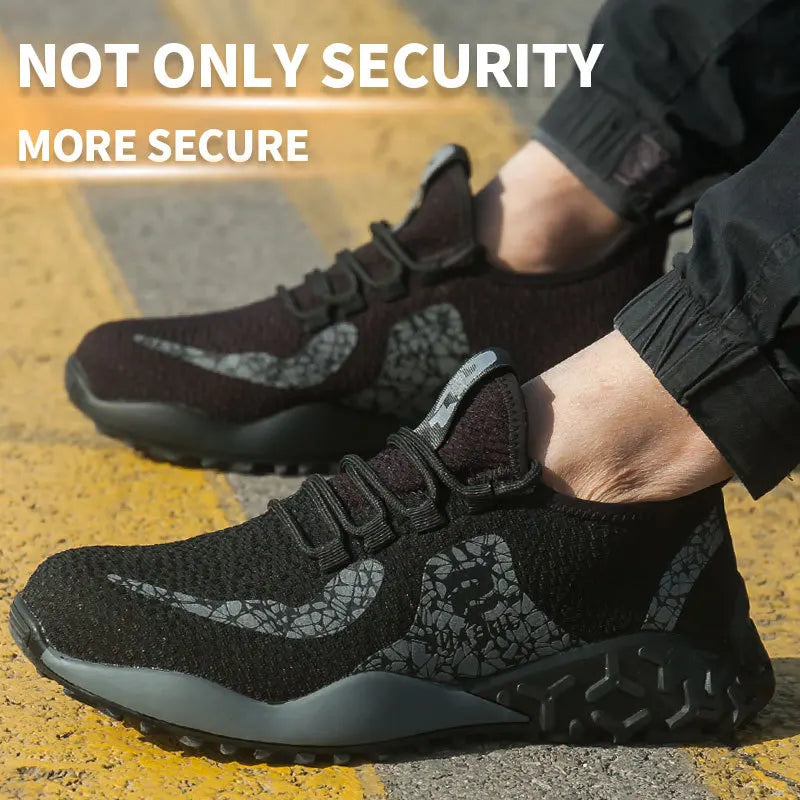 Men Sneakers Steel Toe Work Safety Shoes Men Puncture Proof Security Boots Man Breathable Light Industrial Casual Shoes eprolo