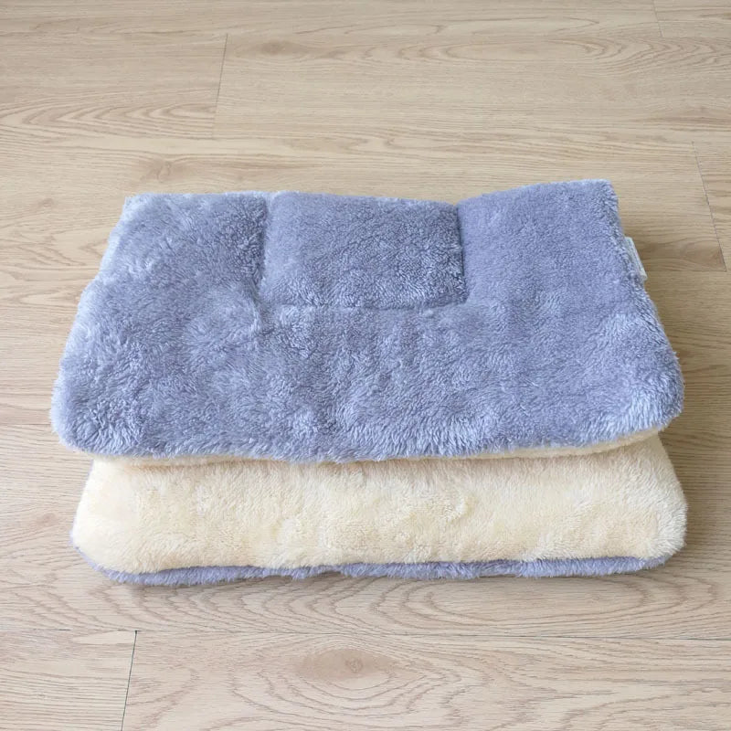 Warm Soft Fleece Pet Mat Travel Cat Litter Dog Blanket Puppy Cushion Pet Pad Dog Bed Cheap 5 Size for Small And Large Dogs eprolo