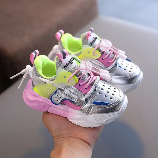 Autumn Baby Girls Boys Casual Shoes Soft Bottom Non-slip Breathable Outdoor Fashion Kids Sneakers Children Sports Shoes eprolo