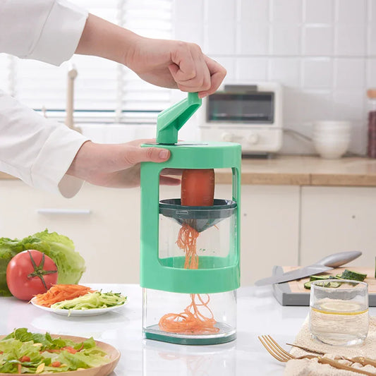 Multifunction Manual Vegetable Chopper Cutter – Slice, Dice & Shred with Ease - Shello's Creative Boutique