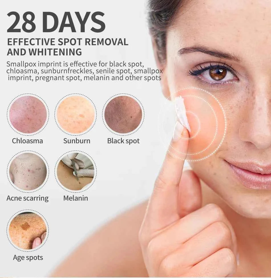 Dimollaure Whitening Freckle Cream Moisturize Firming Anti-Wrinkle Remove Dark Spots Melasma Melanin Bright Face Korea Skin Care