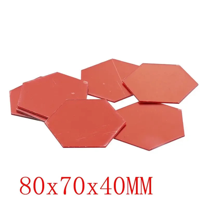 3D Hexagon Acrylic Mirror Wall Stickers – Modern Elegance for Your Space - Shello's Creative Boutique